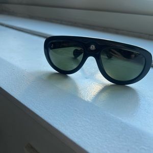 Black moncler sunglasses. Barely used great condition.